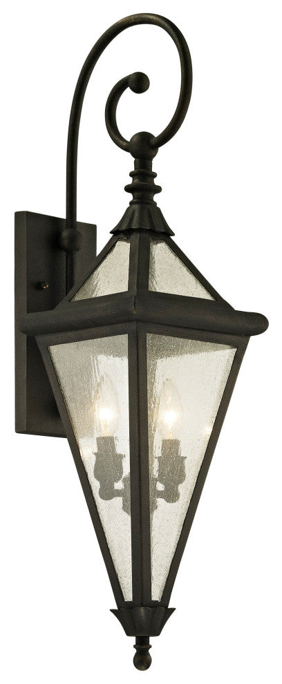Troy Lighting B6472 Geneva 2 Light 31" Tall Outdoor Wall Sconce - Vintage