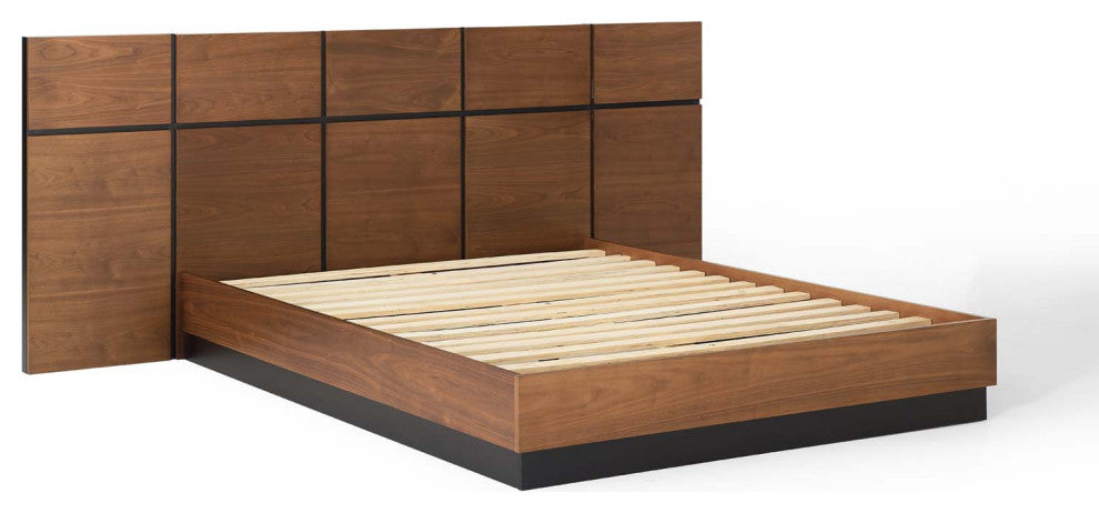 Caima 6-Piece Bedroom Set Walnut