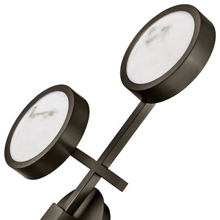 Fredrick Ramond Cava Large Flush Mount, Black Oxide