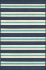 Meridian 5701B, Blue/Ivory, 6'7"x9'6"