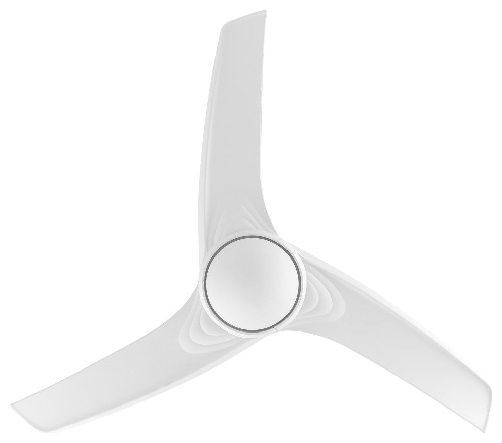 Sully 52" App/Remote 6-Speed LED Ceiling Fan, White