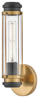 Hinkley Masthead 1-Light Bath Vanity Light 53180HB, Heritage Brass