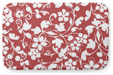 24" x 17" Evelyn Bathmat, Ligonberry Red