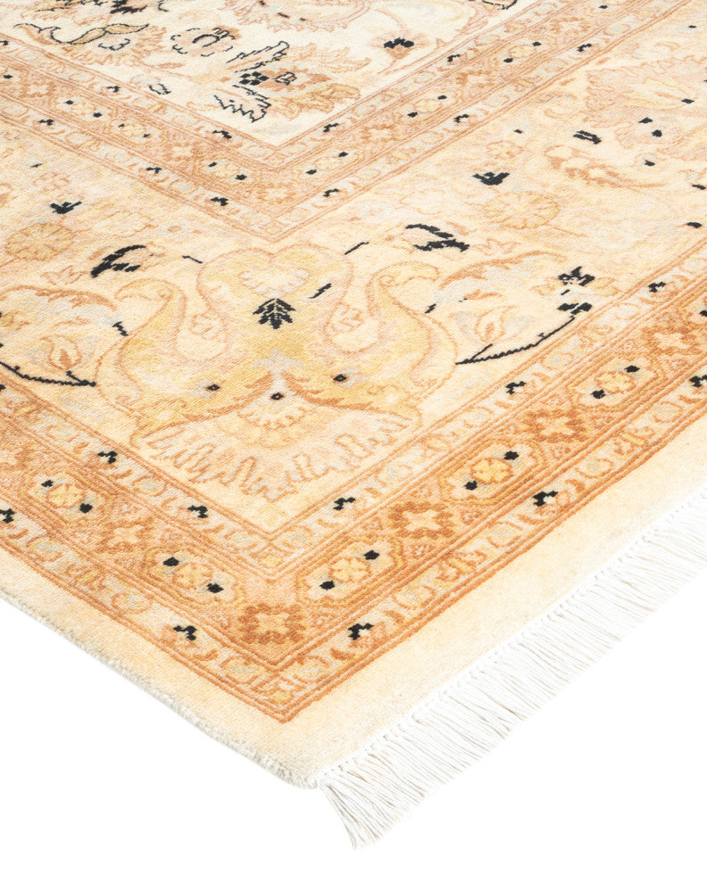 Mogul, One-of-a-Kind Hand-Knotted Area Rug Ivory, 8' 2" x 10' 5"