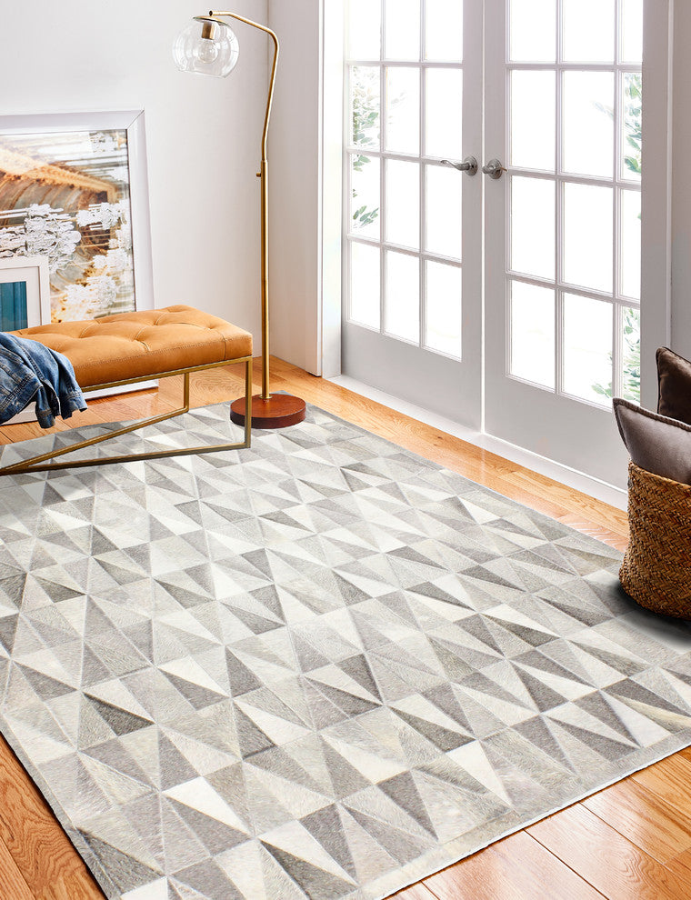 Bashian Nathan Gray Area Rug, 5''x8''