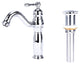Fontaine Traditional Vessel Bathroom Faucet with Drain in Chrome
