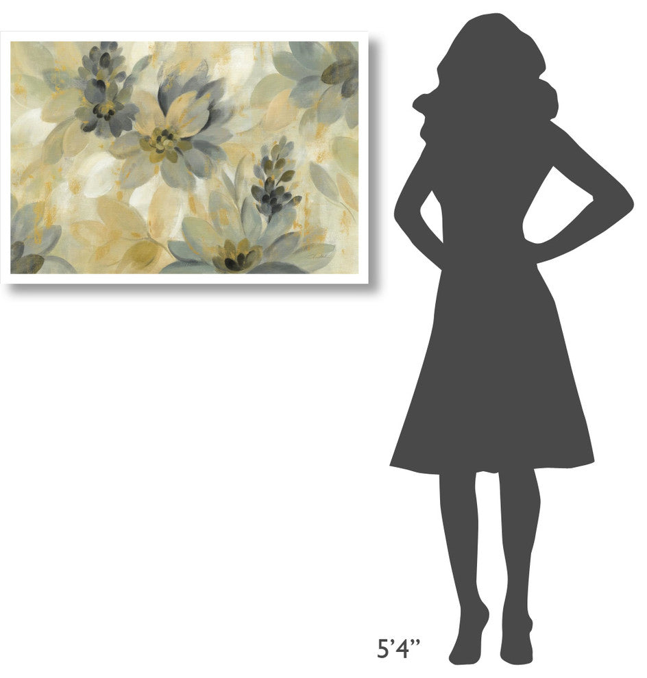 "Secret Garden" Digital Paper Print by Silvia Vassileva, 38"x26"
