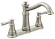 Spot Resist Stainless 2-Handle Kitchen Faucet