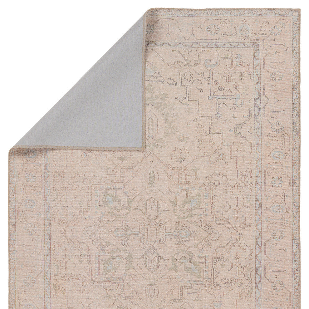 Jaipur Living Josephine Medallion Beige/Light Blue Area Rug 7'6''X9'6''