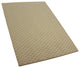 Diamond Pattern 3/8 Thick Indoor Area Rug Carpet, Taupe, 7x7