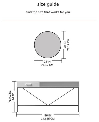 Bilbao Work Desk, Natural