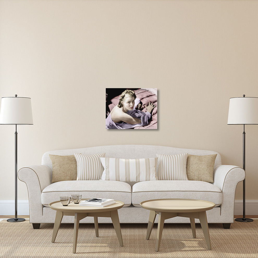 "Ingrid Bergman" Stretched Canvas Giclee by Hollywood Photo Archive, 30"x24"