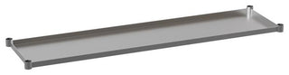 Galvanized Under Shelf for Prep and Work Tables, Stainless Steel, 30" X 72"