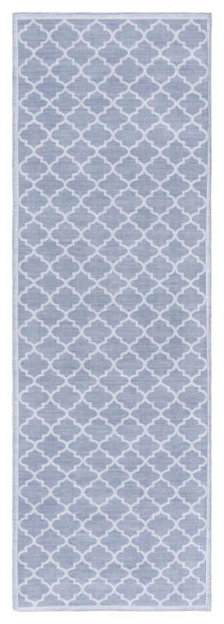 Safavieh Arizona Machine-Washable Collection ARZ172 Rug, Grey/Ivory, 2'6"x8'
