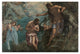 "Baptism of Christ, 1580s" Digital Paper Print by Tintoretto, 24"x17"