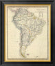 "South America, 1842"  by Society for the Diffusion of Useful Knowledge, 22x26"
