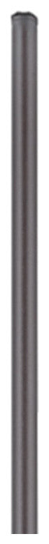 Tube Architectural Pendant 24" Extension Rods , Black