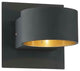 Lacapo LED Wall Sconce, Black Matte