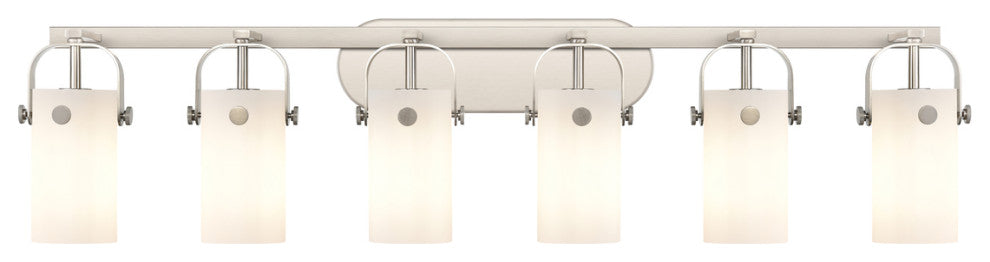 6 44" Bath Vanity-Light Satin Nickel