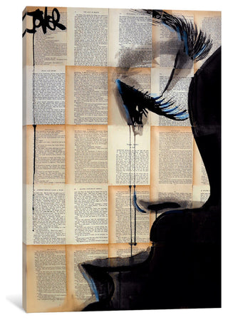 "Solace Gallery" by Loui Jover, 18x12x1.5"