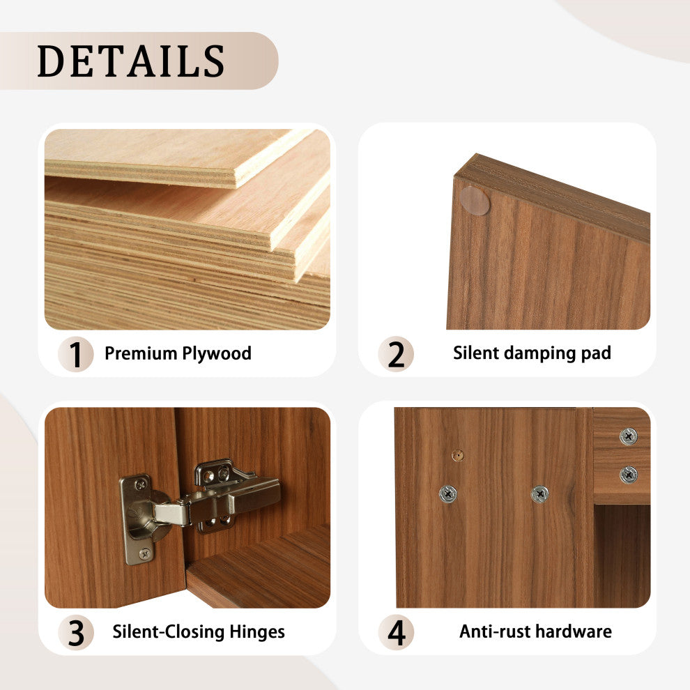 TATEUS 20'' Floating Wall-Mounted Bathroom Vanity