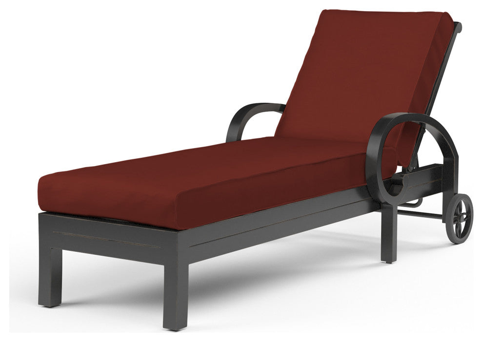 Monterey Durable Copper Finish Outdoor Chaise Lounge