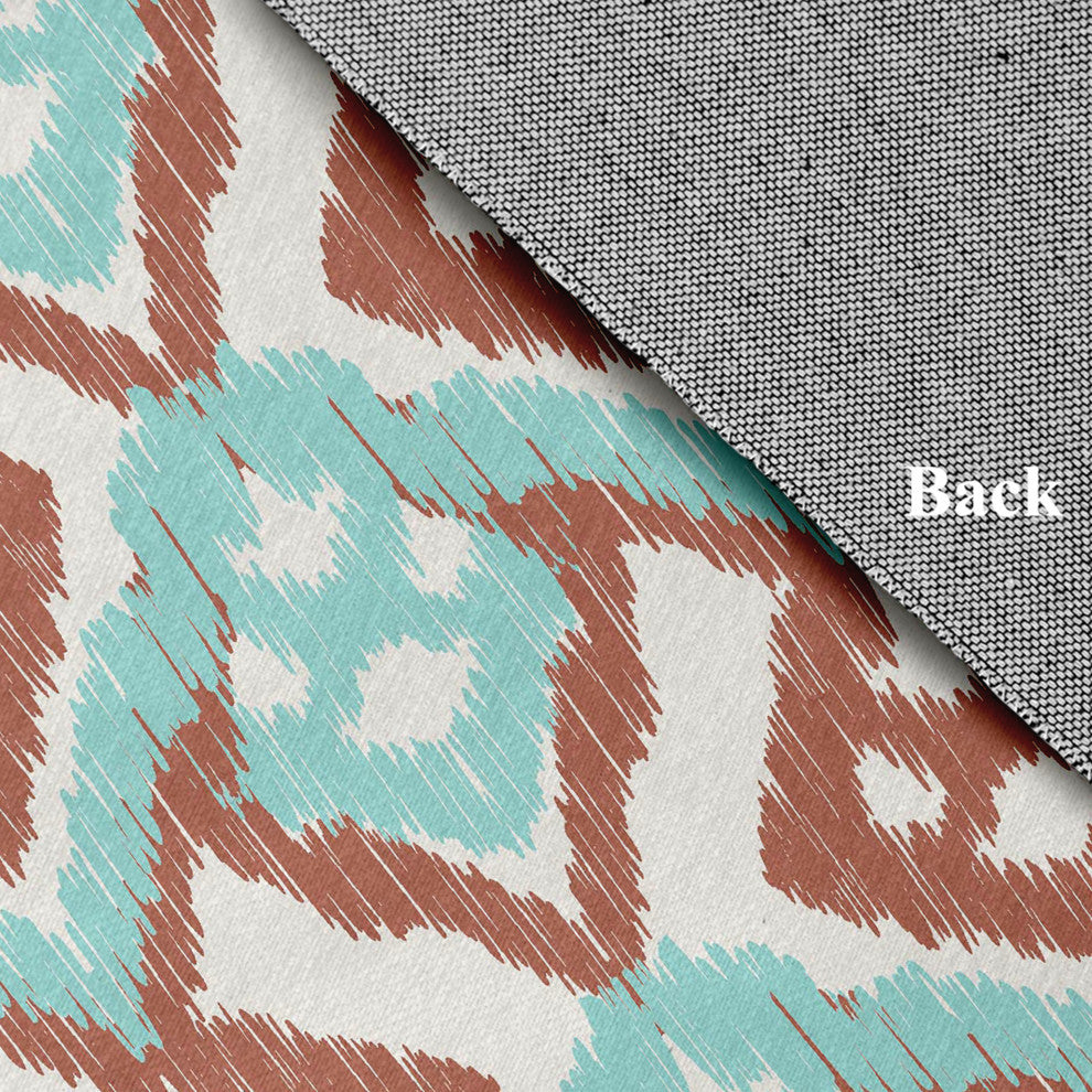 Hipster Spring Chenille Rug, Light Blue, 2'x3'