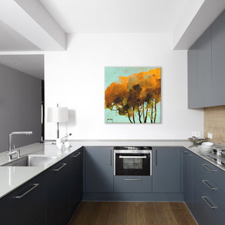 "Seven Trees" by Paul Bailey, 26"x26"