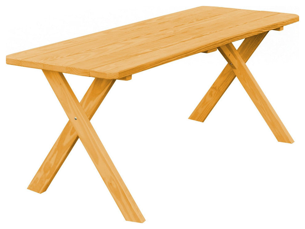 Pressure Treated Pine Cross Leg Picnic Table