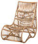 Malene Natural Rattan Lounge Chair