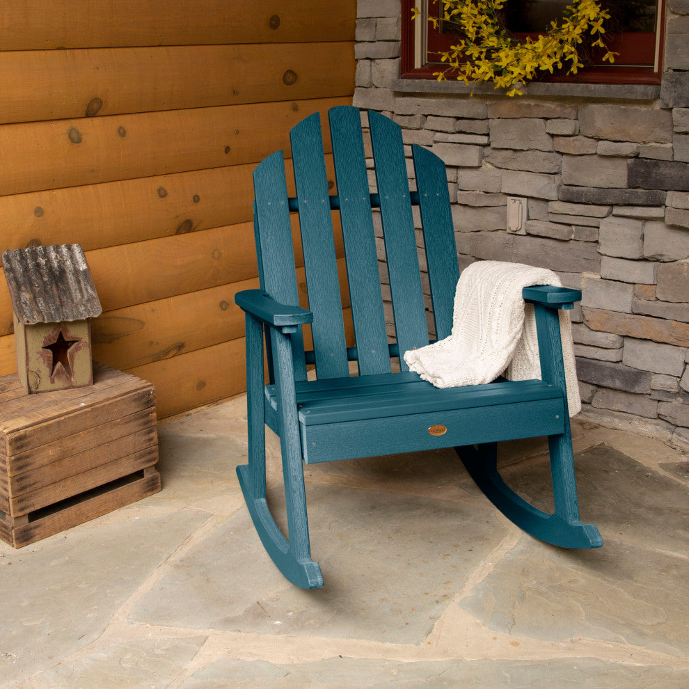 Classic Westport Garden Rocking Chair, Nantucket Blue
