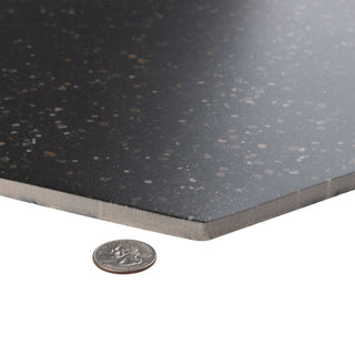 Palazzo Hex Nero Porcelain Floor and Wall Tile