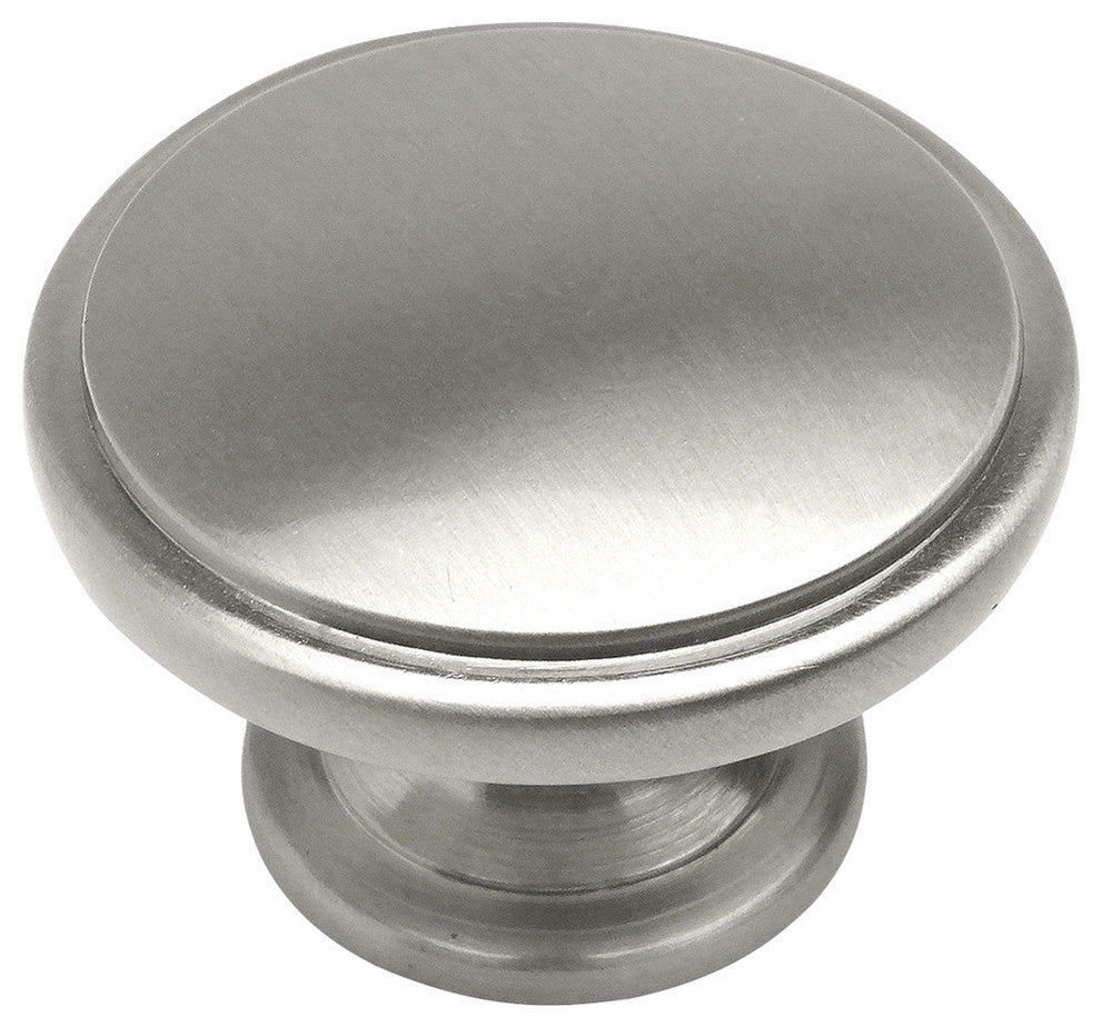 Cosmas 4306SN Satin Nickel Cabinet Oversized Round Knob, Set of 5