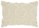 Mina Victory GT022 Throw Pillow, Cream, 14" x 20"
