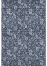 Premium Machine Washable Mayfield AMF680 Blue 5' x 7'6" Rug