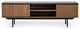 Modrest Maggie Modern Walnut and Gray TV Stand