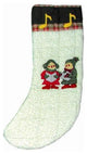 Carolers Stocking 8"X21"