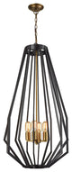 Dimond Lighting D3134 Fluxx 4-Light Chandelier