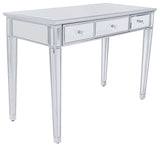 Sophie Mirrored Vanity Table, Silver