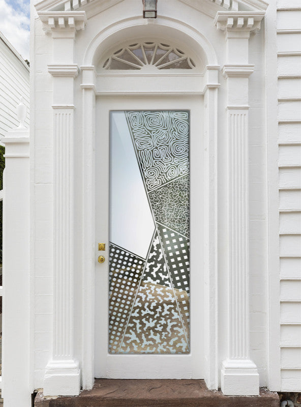 Interior Prehung Door or Interior Slab Door - Matrix Angles - Primed - 24" x...