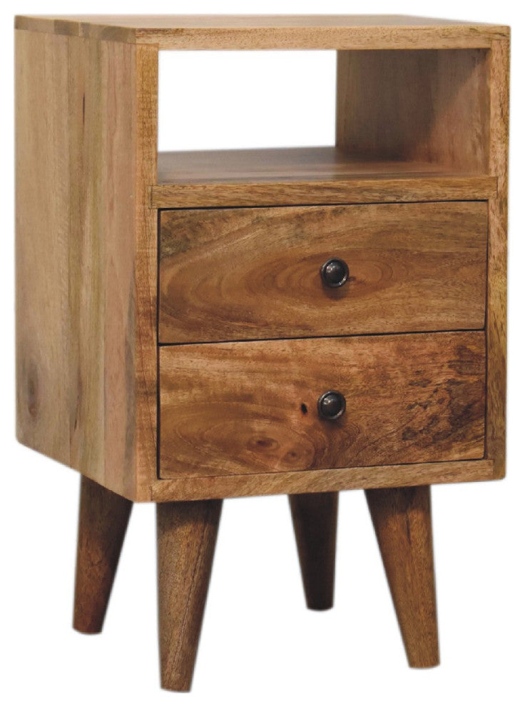 Mini Oak-ish Classic Open Nightstand