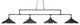 Vintage 4-Light Bar, Dark Granite