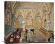 "Interior Views of The Conservative Club" Artwork, 30" x 26"