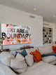 "Ski Area Boundary" Artwork