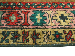 Fine Vintage Distressed Nuro Brown/Charcoal Runner, 3'5 x 9'6