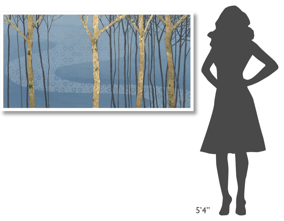 "Katonah" Digital Paper Print by Kathrine Lovell, 62"x32"