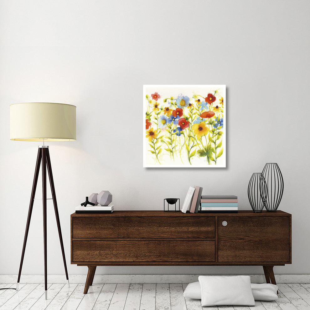 "Americana Meadow I Crop" Digital Paper Print by Shirley Novak, 32"x32"