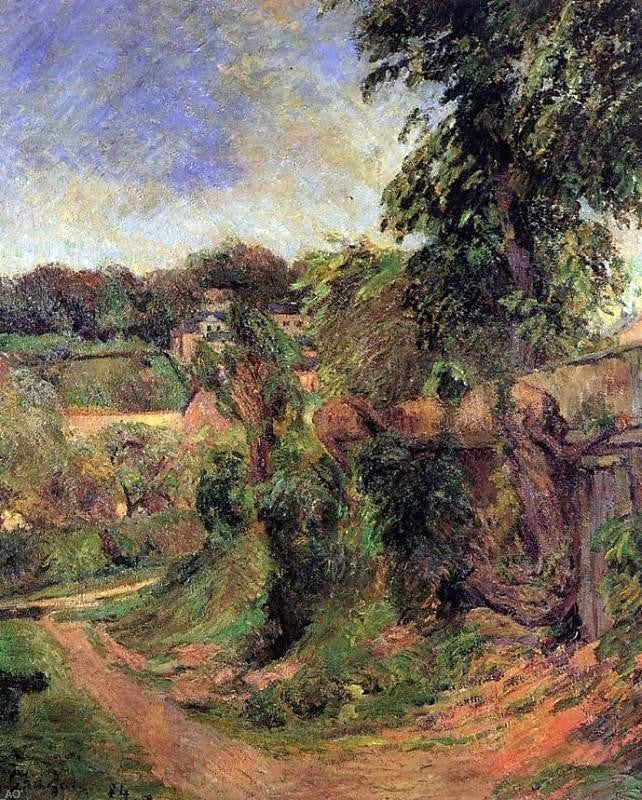Paul Gauguin Near Rouen Wall Decal