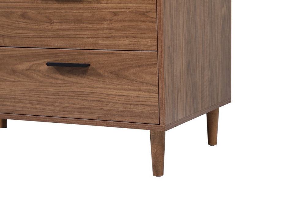 Bailey 22" Modern Walnut Brown-Light Bathroom Vanity