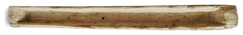 Consigned Old Narrow Wood Trough 1